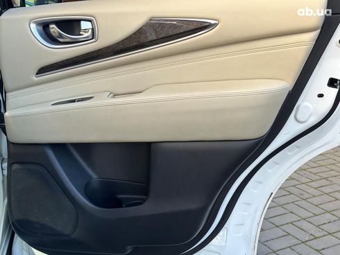 Infiniti QX60 2015 белый - фото 18