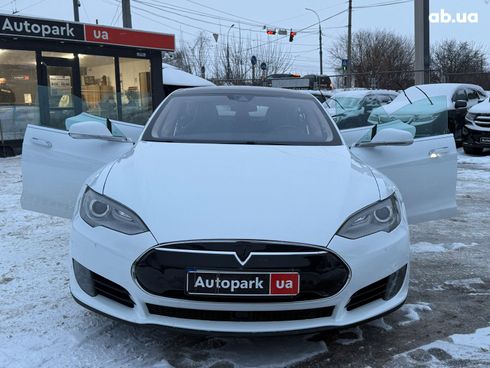 Tesla Model S 2015 белый - фото 10