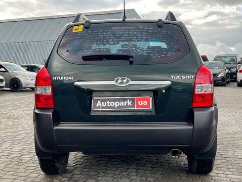 Hyundai Tucson 2007 зеленый - фото 8