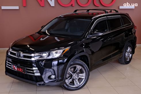Toyota Highlander 2017 черный - фото 2