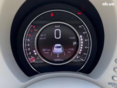 Fiat 500 2018 синий - фото 20