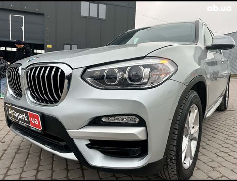 BMW X3 2020 серый - фото 10