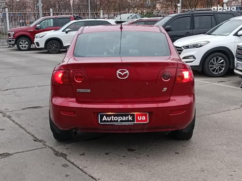 Mazda 3 2005 красный - фото 9