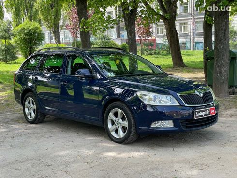 Skoda octavia a5 2013 синий - фото 3