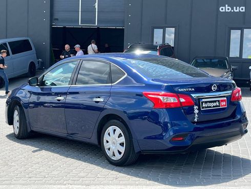 Nissan Sentra 2016 синий - фото 2