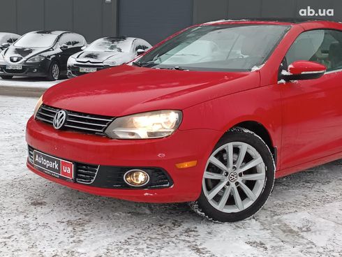 Volkswagen Eos 2014 красный - фото 2