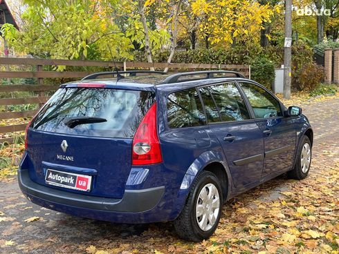 Renault Megane 2005 синий - фото 6