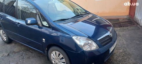 Toyota Corolla Verso 2004 синий - фото 4