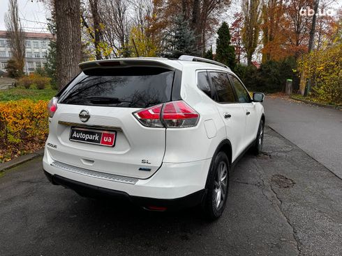 Nissan Rogue 2014 белый - фото 7