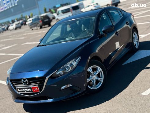 Mazda 3 2014 синий - фото 3
