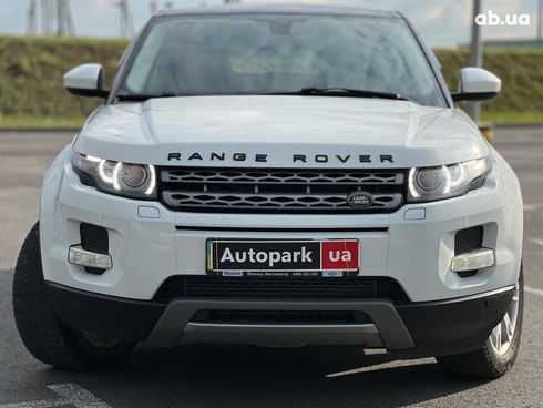 Land Rover Range Rover Evoque 2013 белый - фото 2