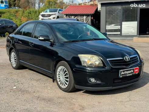 Toyota Avensis 2007 черный - фото 3