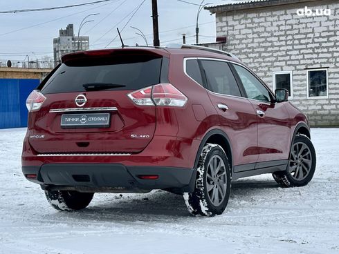 Nissan Rogue 2016 красный - фото 5