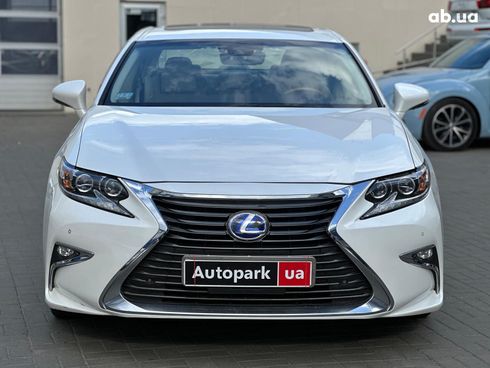 Lexus es 350 2018 белый - фото 2
