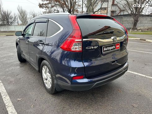 Honda CR-V 2015 синий - фото 5