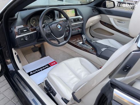 BMW 6 серия 2015 черный - фото 26