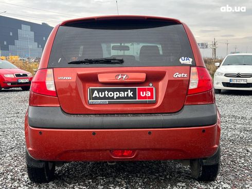 Hyundai Getz 2007 красный - фото 16