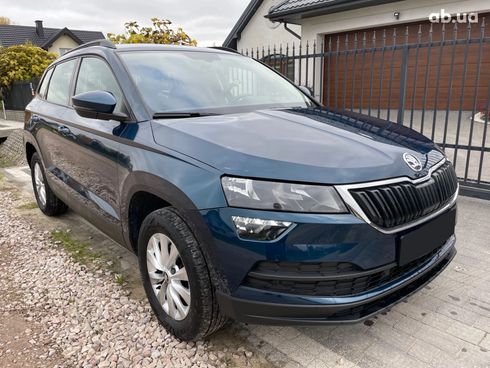 Skoda Karoq 2020 синий - фото 3