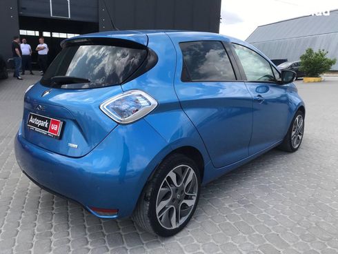 Renault Zoe 2017 синий - фото 7
