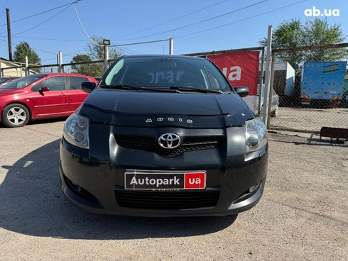 Toyota Auris 2007 черный - фото 2