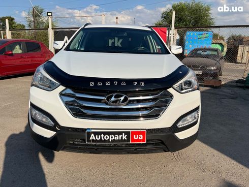 Hyundai Santa Fe 2013 белый - фото 8