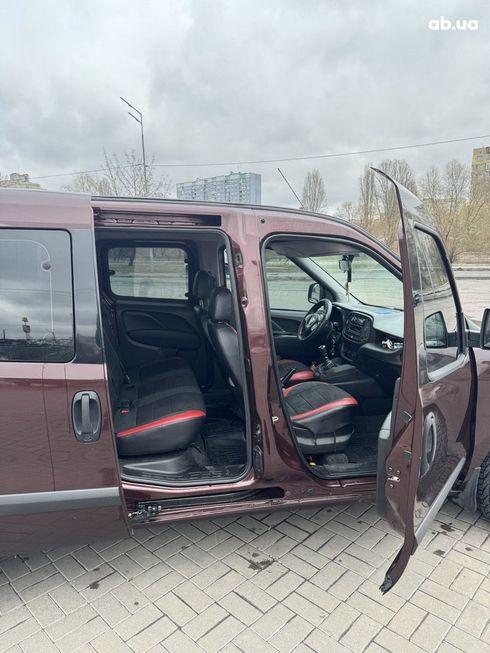 Fiat Doblo 2016 вишневый - фото 10