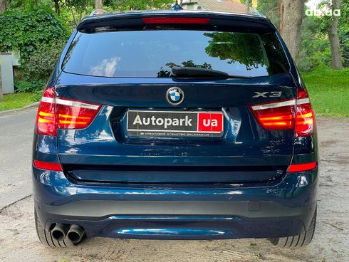 BMW X3 2016 синий - фото 12