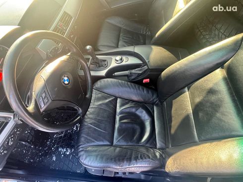 BMW 5 серия 2004 черный - фото 25