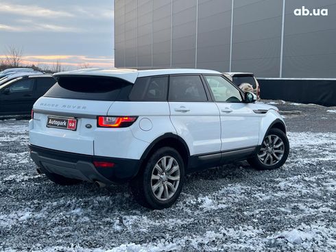 Land Rover Range Rover Evoque 2016 белый - фото 13
