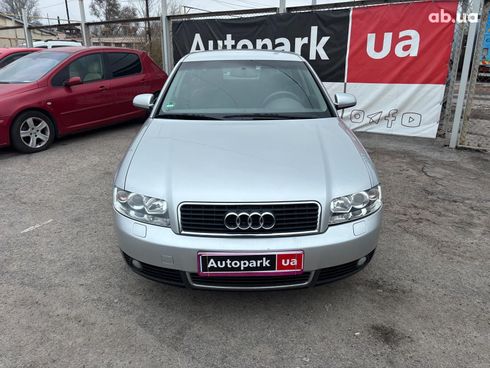 Audi A4 2001 серый - фото 2