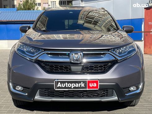 Honda CR-V 2019 серый - фото 2