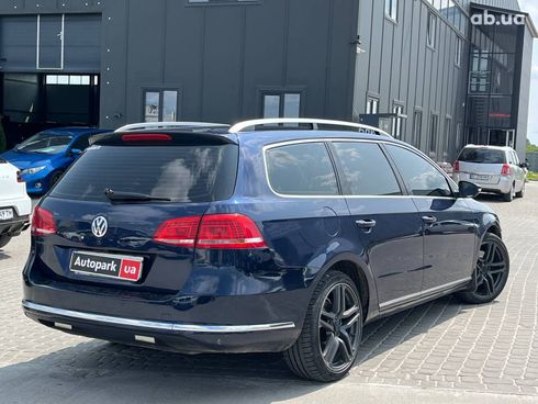 Volkswagen passat b7 2011 синий - фото 7