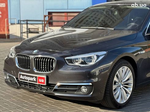 BMW 5 серия 2015 серый - фото 2