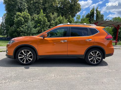 Nissan Rogue 2017 оранжевый - фото 11