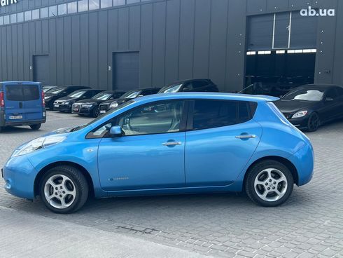 Nissan Leaf 2012 синий - фото 4