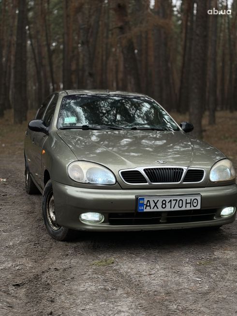 Daewoo Lanos 2002 серый - фото 3