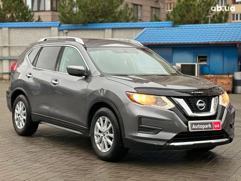 Nissan Rogue 2017 серый - фото 5