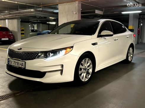 Kia Optima 2016 белый - фото 7