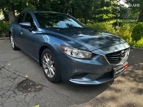Mazda 6 2014 синий - фото 3