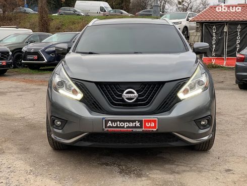 Nissan Murano 2015 серый - фото 2