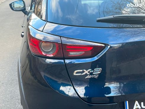 Mazda CX-3 2019 синий - фото 11