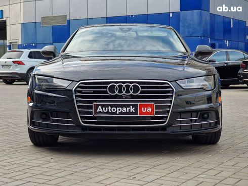 Audi A7 2017 черный - фото 2