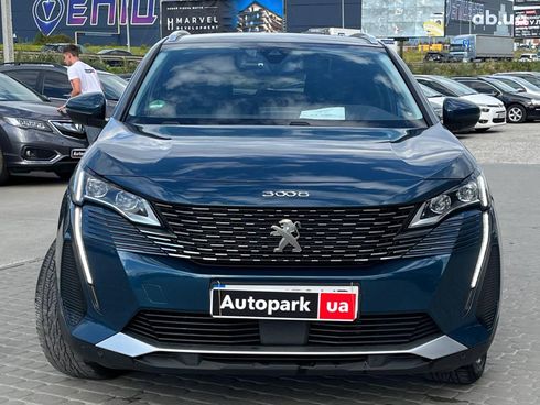 Peugeot 3008 2021 синий - фото 2