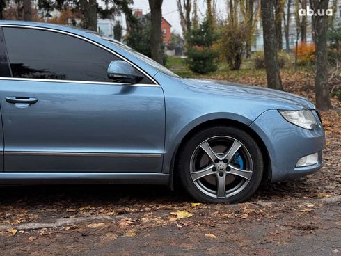Skoda Superb 2008 синий - фото 10