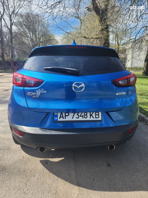 Mazda CX-3 2015 синий - фото 3