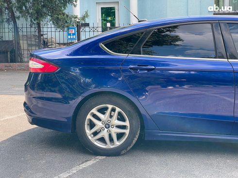 Ford Fusion 2015 синий - фото 6