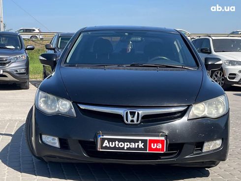 Honda Civic 2008 черный - фото 2