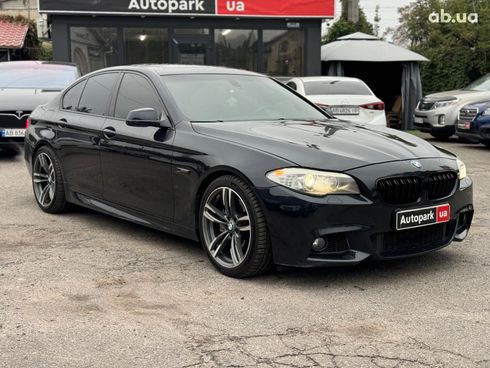 BMW 5 серия 2012 синий - фото 5