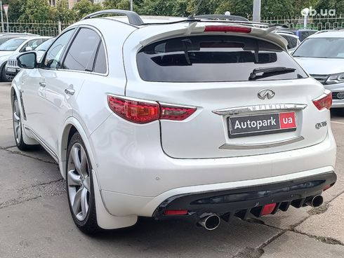 Infiniti FX-Series 2013 белый - фото 8