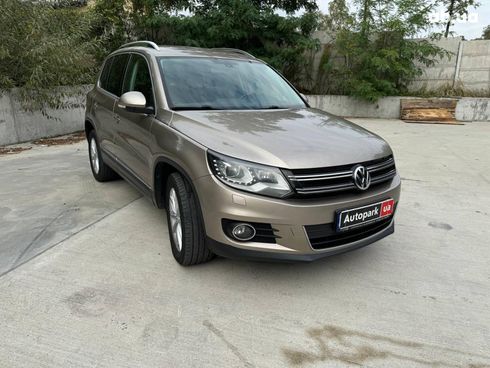 Volkswagen Tiguan 2014 бежевый - фото 3